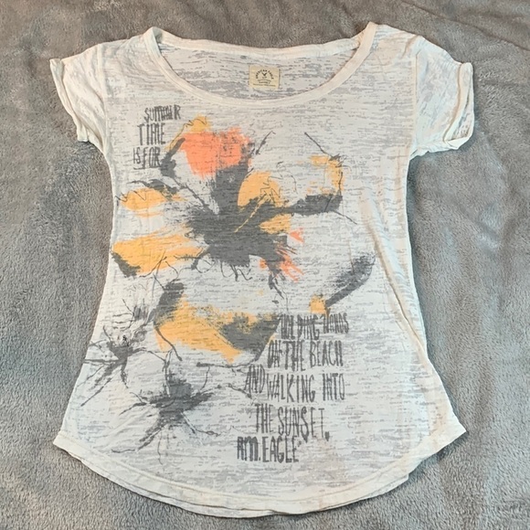 American Eagle Summer T-Shirt - Picture 1 of 7